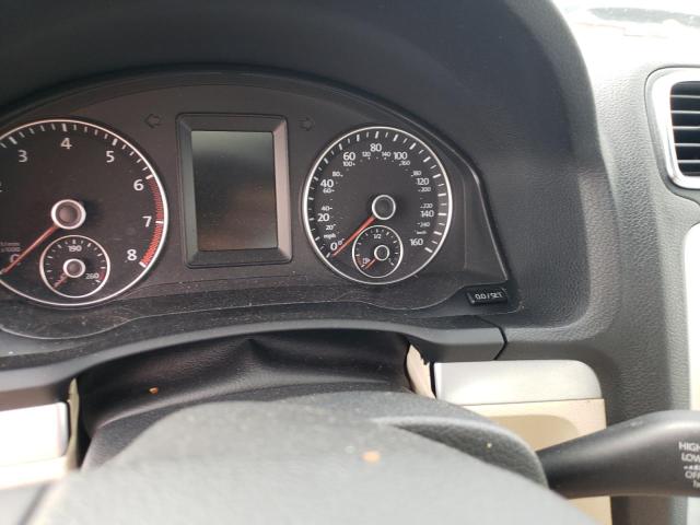 WVWBW8AH3DV000299 - 2013 VOLKSWAGEN EOS KOMFOR ნაცრისფერი ფოტო 8