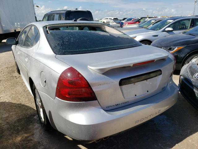 2G2WR544851213692 - 2005 PONTIAC GRAND PRIX ვერცხლისფერი ფოტო 3
