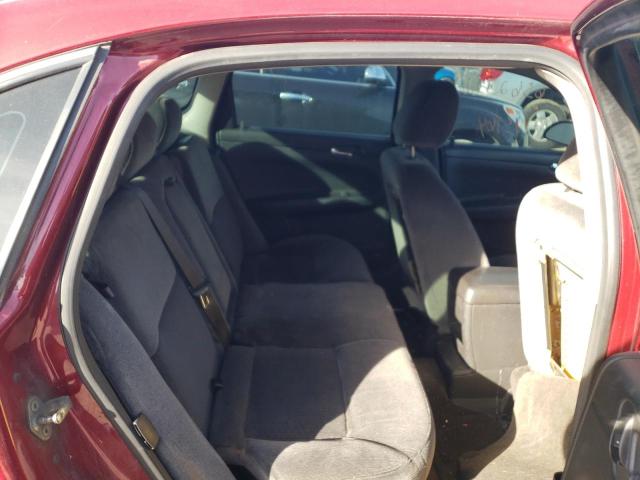 2G1WB5EK5A1171854 - 2010 CHEVROLET IMPALA LT MAROON photo 6