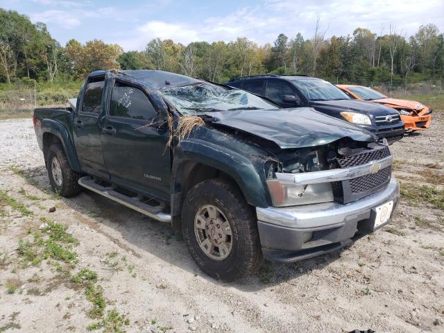 1GCDS136558254071 - 2005 CHEVROLET COLORADO GREEN photo 1