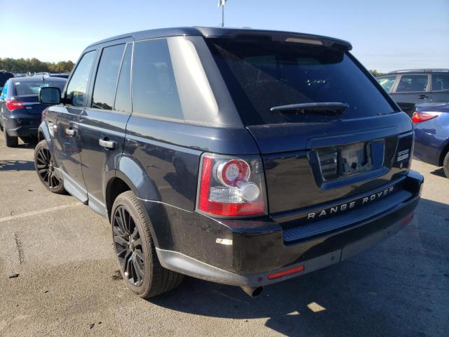 SALSK2D43BA710673 - 2011 LAND ROVER RANGE ROVE BLACK photo 3