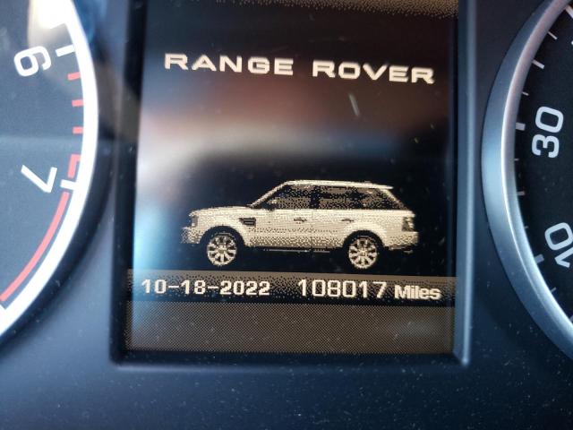 SALSK2D43BA710673 - 2011 LAND ROVER RANGE ROVE BLACK photo 8