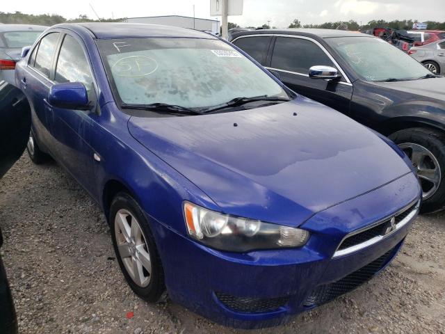 JA3AU26U88U035709 - 2008 MITSUBISHI LANCER ES BLUE photo 1