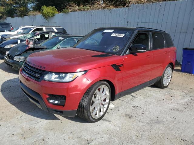 SALWR2FE7HA127566 - 2017 LAND ROVER RANGE ROVE RED photo 2