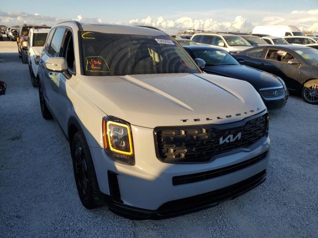 5XYP3DHC9NG268784 - 2022 KIA TELLURIDE GRAY photo 1