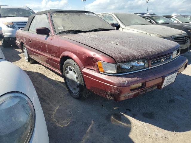 JNXHF16C5MT000467 - 1991 INFINITI M30 RED photo 1