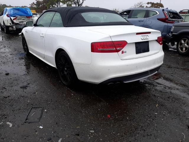 WAUVGAFH5CN000777 - 2012 AUDI S5 PRESTIG WHITE photo 3