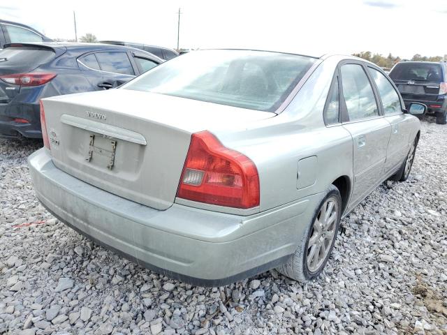 YV1TS59H341382158 - 2004 VOLVO S80 2.5T SILVER photo 4