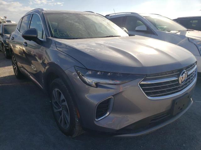 LRBFZNR40MD109736 - 2021 BUICK ENVISION E GRAY photo 1