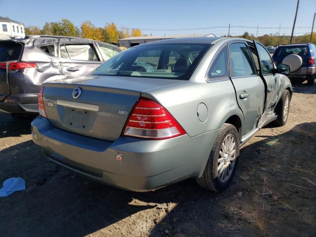 1MEFM43176G613452 - 2006 MERCURY MONTEGO PR მწვანე ფოტო 4
