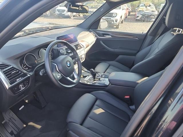 5UXTY5C02M9E70855 - 2021 BMW X3 XDRIVE3 BLACK photo 7