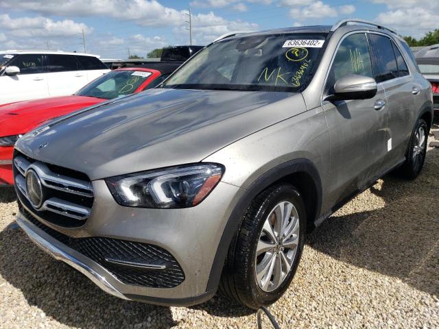 4JGFB5KB4LA102959 - 2020 MERCEDES-BENZ GLE 450 4M SILVER photo 2