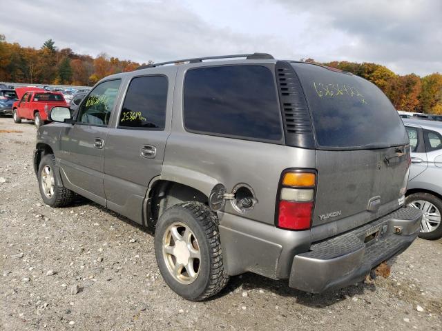 1GKEK63U75J105903 - 2005 GMC YUKON DENA GRAY photo 3