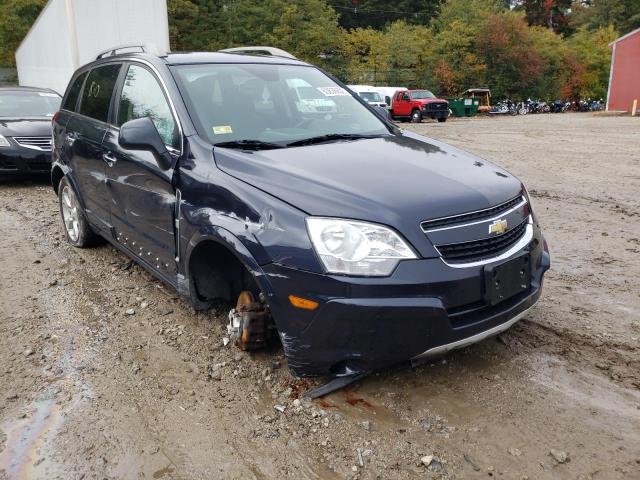 3GNAL3EK0ES591395 - 2014 CHEVROLET CAPTIVA LT BLUE photo 1