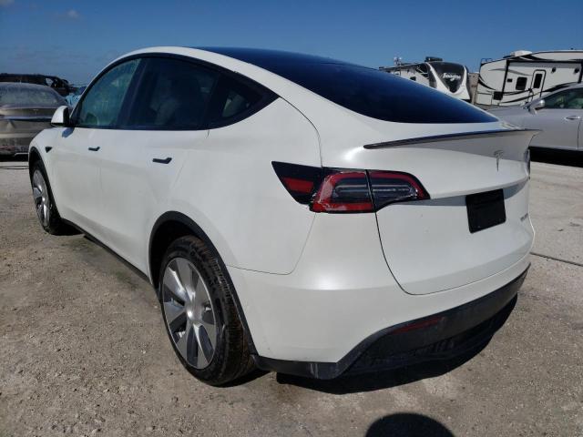 5YJYGDEF8LF018304 - 2020 TESLA MODEL Y أبيض صورة 3