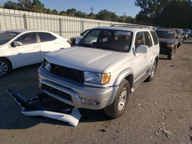 JT3GN87R3Y0175295 - 2000 TOYOTA 4RUNNER LI WHITE photo 2