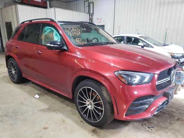 4JGFB5KE7MA552097 - 2021 MERCEDES-BENZ GLE 450 4M RED photo 1