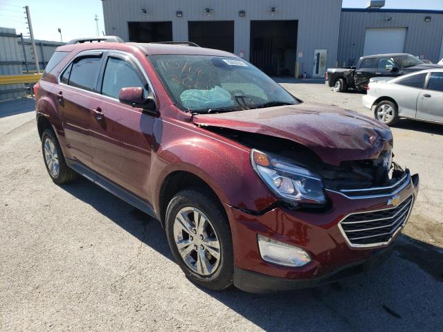 2GNFLFEK4G6126384 - 2016 CHEVROLET EQUINOX MAROON photo 1