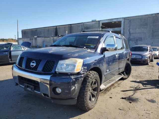 5N1AA08B66N714133 - 2006 NISSAN ARMADA SE BLUE photo 2