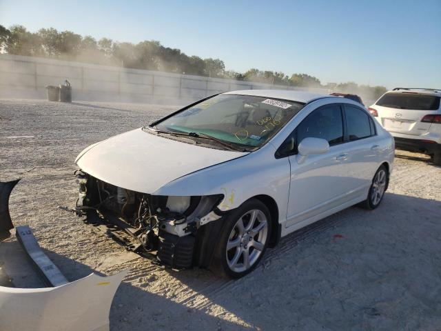 19XFA1F6XAE000170 - 2010 HONDA CIVIC LX-S أبيض صورة 2