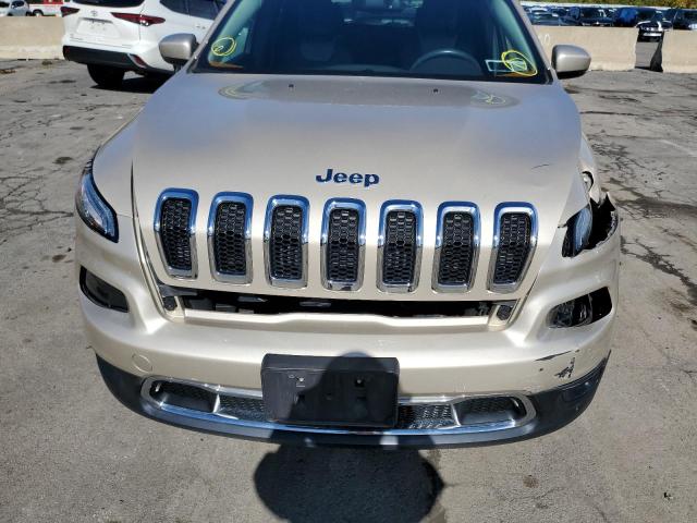 1C4PJMDB8EW243865 - 2014 JEEP CHEROKEE L BEIGE photo 9