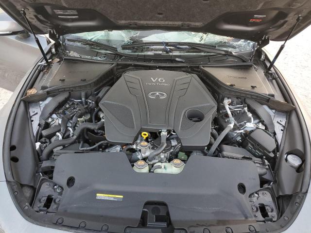 JN1EV7KK7NM600239 - 2022 INFINITI Q60 LUXE GRAY photo 7