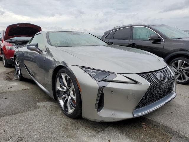 JTHHP5AY1JA004486 - 2018 LEXUS LC 500 SILVER photo 1