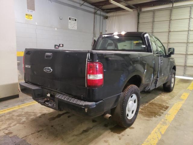 1FTRF12W15NB09560 - 2005 FORD F150 BLACK photo 4