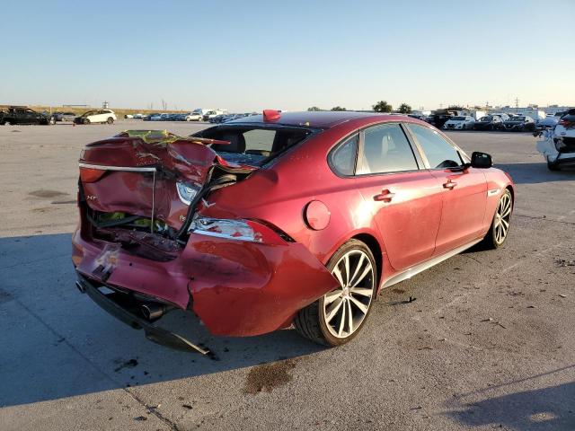 SAJBG4BV6HCY33544 - 2017 JAGUAR XF S RED photo 4