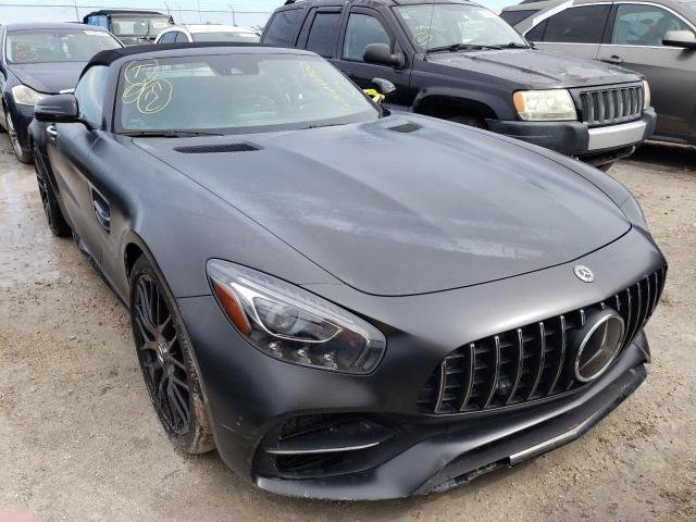 WDDYK8AA1JA016535 - 2018 MERCEDES-BENZ AMG GT C GRAY photo 1