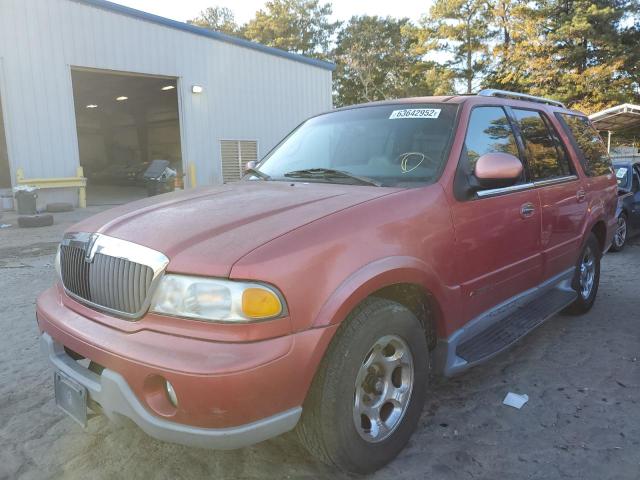 5LMEU27R51LJ14238 - 2001 LINCOLN NAVIGATOR BURGUNDY photo 2