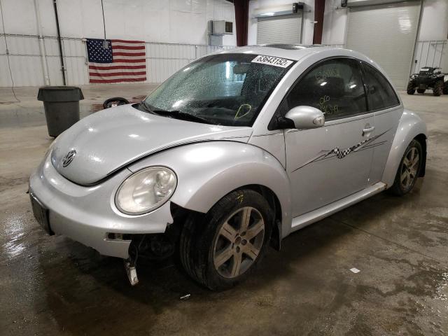 3VWRR31C96M412136 - 2006 VOLKSWAGEN NEW BEETLE SILVER photo 2