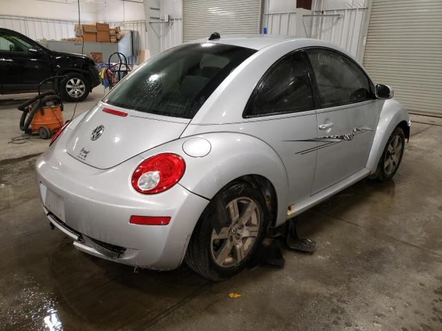 3VWRR31C96M412136 - 2006 VOLKSWAGEN NEW BEETLE SILVER photo 4