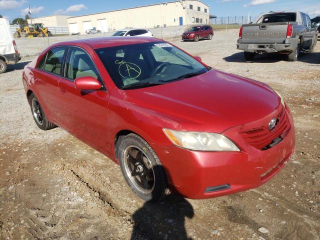 4T1BE46K37U180258 - 2007 TOYOTA CAMRY CE RED photo 1