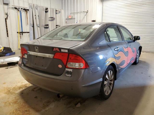 2HGFA1F91BH525636 - 2011 HONDA CIVIC EXL Grafitowy zdjęcie 4