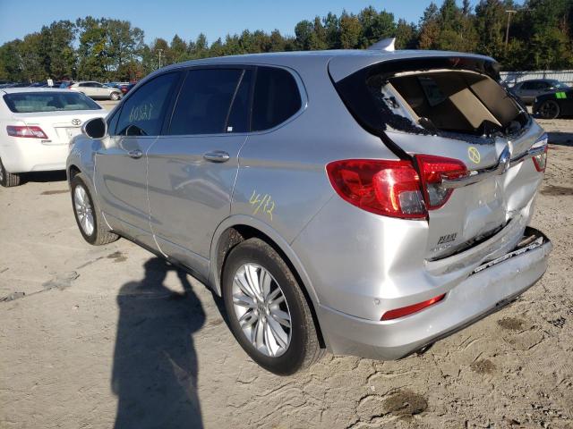 LRBFXASA6HD046517 - 2017 BUICK ENVISION P SILVER photo 3