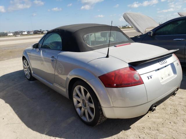 TRUUF28N341018932 - 2004 AUDI TT 3.2 SILVER photo 3