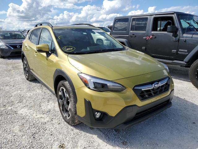 JF2GTHMC8MH683938 - 2021 SUBARU CROSSTREK GREEN photo 1