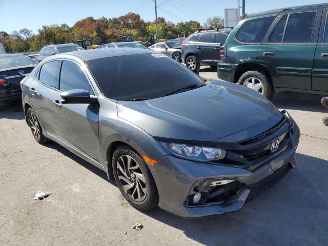 SHHFK7H78HU221551 - 2017 HONDA CIVIC EXL فحمي صورة 1