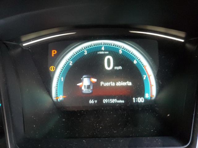 SHHFK7H78HU221551 - 2017 HONDA CIVIC EXL فحمي صورة 8