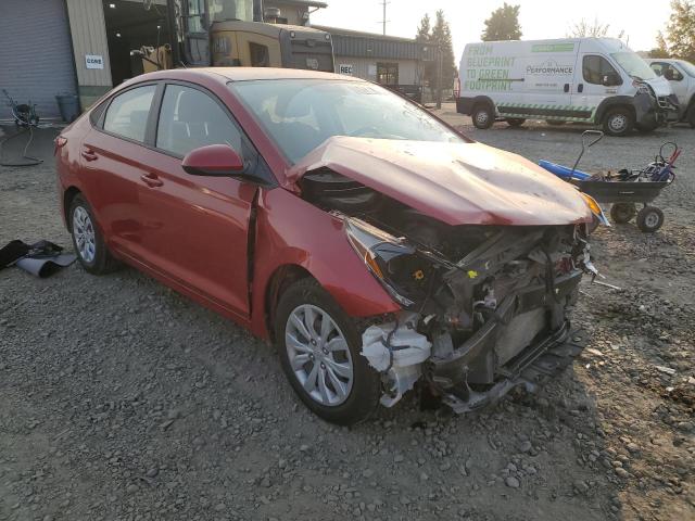 3KPC24A3XKE059980 - 2019 HYUNDAI ACCENT RED photo 1