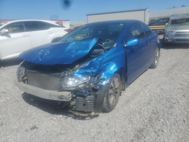 2HGFG12979H532802 - 2009 HONDA CIVIC EXL 蓝色 照片 2