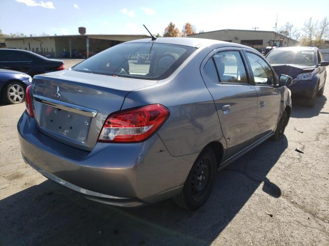 ML32F3FJ1LHF13357 - 2020 MITSUBISHI MIRAGE G4 GRAY photo 4