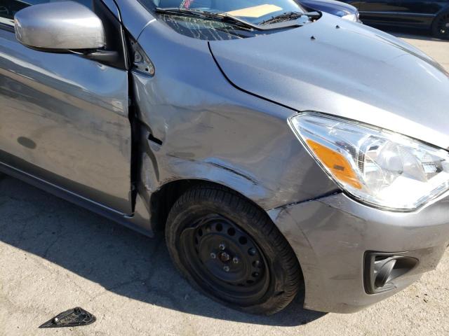 ML32F3FJ1LHF13357 - 2020 MITSUBISHI MIRAGE G4 GRAY photo 9