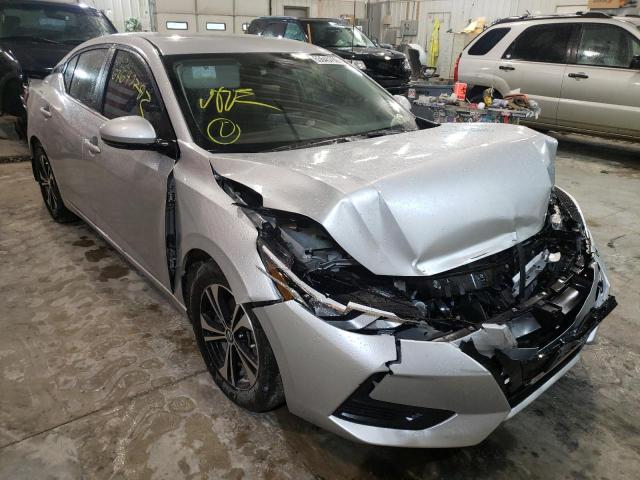 3N1AB8CV8LY211397 - 2020 NISSAN SENTRA SV SILVER photo 1