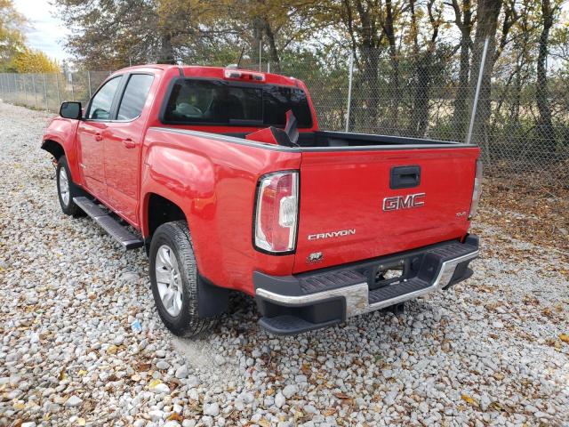 1GTG5CE37G1109628 - 2016 GMC CANYON SLE RED photo 3