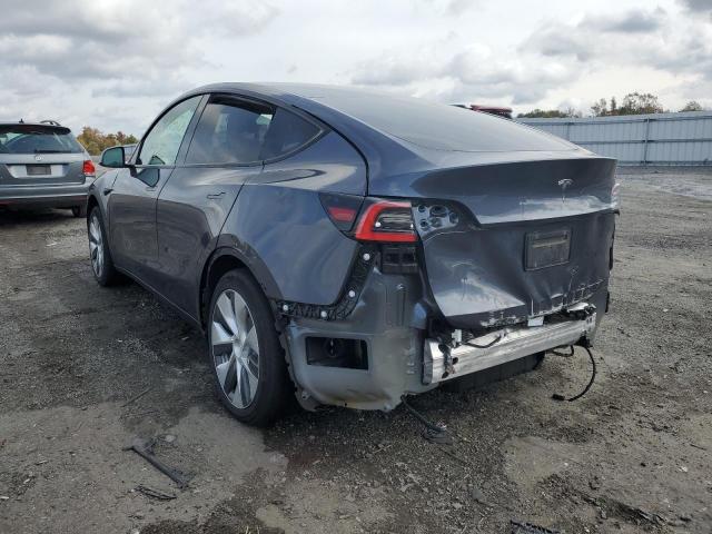 5YJYGDED6MF107840 - 2021 TESLA MODEL Y أزرق صورة 3