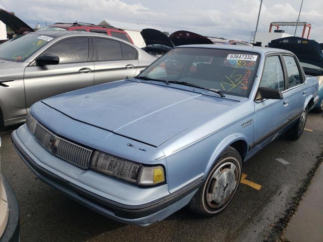 1G3AL54N1N6406338 - 1992 OLDSMOBILE CUTLASS CI Mavi foto 2