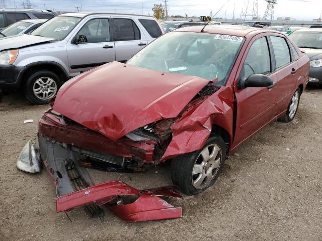 1FAFP38332W262929 - 2002 FORD FOCUS ZTS RED photo 2