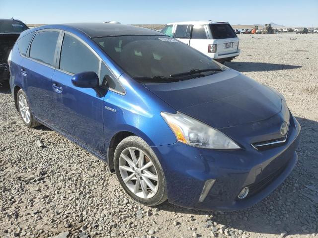 JTDZN3EU6C3123200 - 2012 TOYOTA PRIUS V BLUE photo 1